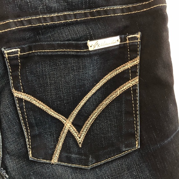 William Rast Jerri Dark Rinse Upcycle Mini Skirt - Picture 11 of 14